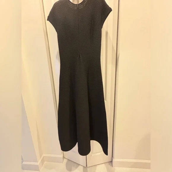 Escada Ganiel Black Sparkle Gown Size Large Resort 2018 Collection Black Tie - Picture 12 of 16